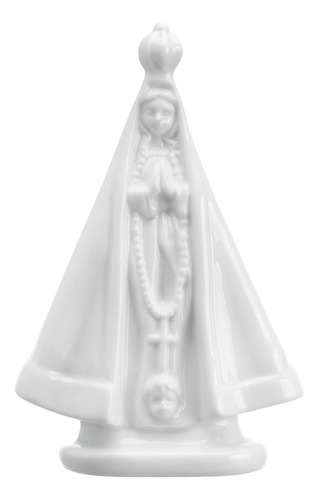 1 Imagem Nossa Senhora Aparecida Porcelana 22cm 2ª Linha