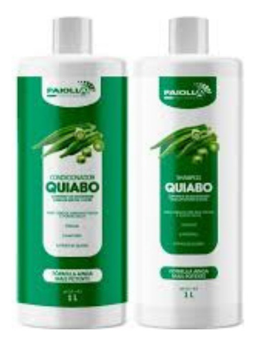 Paiolla Kit Quiabo Cabelos Hidratados E Pontas Secas 2x1lt