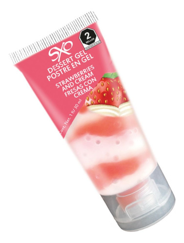 Lubricante Postre Fresas C/ Crema + Lubricante Hierbabuena Fresas Con Crema / Hierbabuena