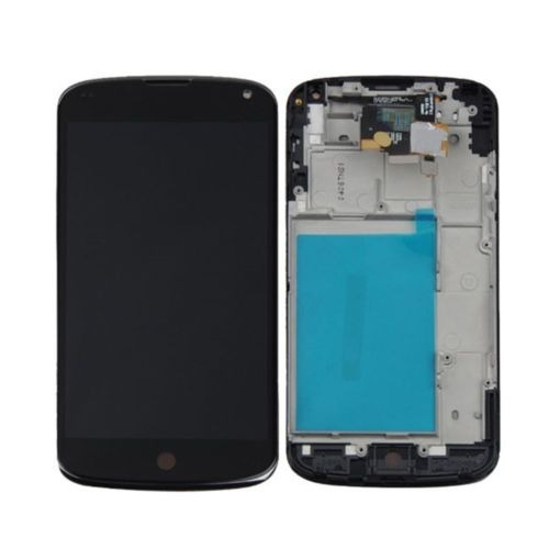 Para LG Google Nexus 4 E960 Negro Lcd Pantalla Táctil Sustit