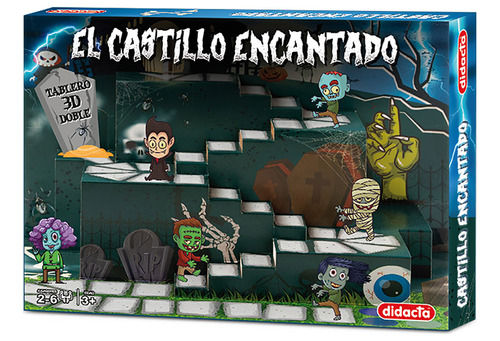 Juego De Mesa Castillo Encantado Zombies 3d