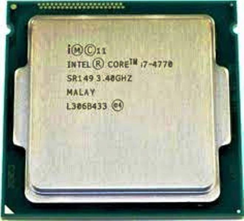 Procesador Core I7 3.4ghz 4770 Intel Cuarta Generacion 1150