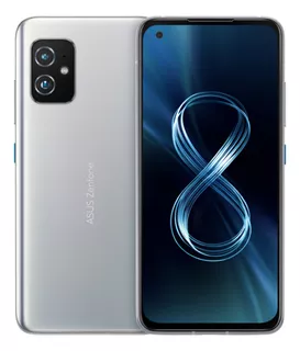 Celular Asus Zenfone 8 Smartphone 5g Teléfono Inteligente 8gb 128gb Snapdragon 888 5g Dual Sim Plateado 50 Mp