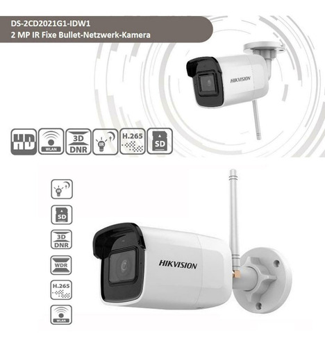Camara Ip Wifi Hikvision 2mp Infrarroja 1080p 2021g1 Iw