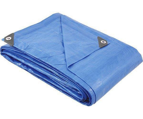 Lona Encerado Polietileno 4x4m Azul 150micras - Resistente