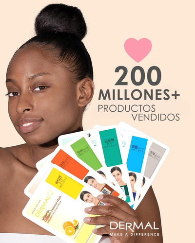 Dermal, Mascarillas Colágeno X24, Hidratantes Y Reafirmantes