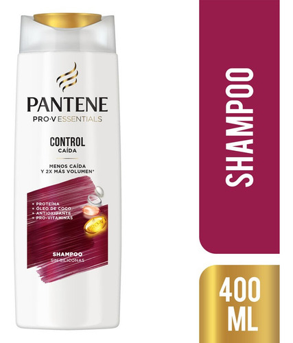 Shampoo Pro-v Essencials Variedad Fragancias Pantene 400ml Formula Control Caída
