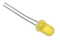 Comprar Diodos Led Amarillo 5mm Redondos Alto Brillo 2 Patas X Unid