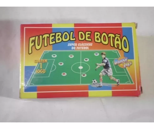 Jogo De Futebol De Botão Com 2 Times Cada - Mini Toys - Botão para