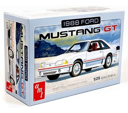 Ford Mustang Gt 1988 - 1/25 - Amt 1216m