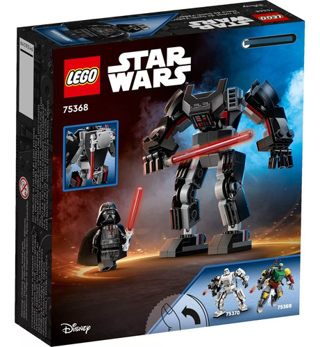 Lego Star Wars - Darth Vader Mech - Set 75368 139 Lego Star Wars Darth Vader Mech (Usado)