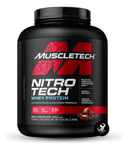 Nitro Tech Performance Series 4lb Muscletech (proteina)