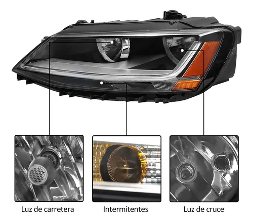 Faros Led Para Vw Jetta Mk6 2011 12 13 14 15 2016 2017 2018