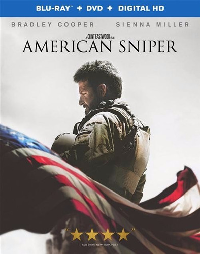 Blu-ray + Dvd American Sniper / Francotirador (2014)