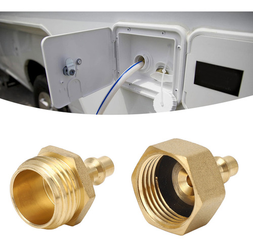. Adaptador De Compressor De Ar De 1/4 De Polegada Para