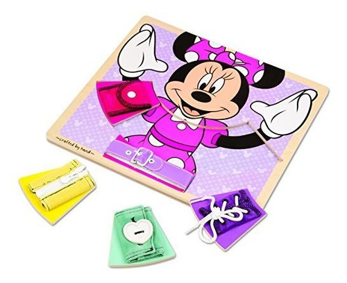 Melissa & Doug Disney Minnie Mouse Tablero De Habilidades B