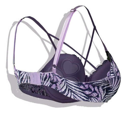 Bra Copa Preformada Y Varilla Tiras En Escote Brasjade 5272