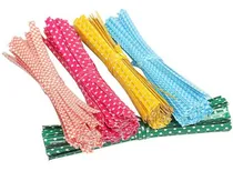 Comprar Amarres Bolsas De Pan Precintos Alambre Plastificado Blanco