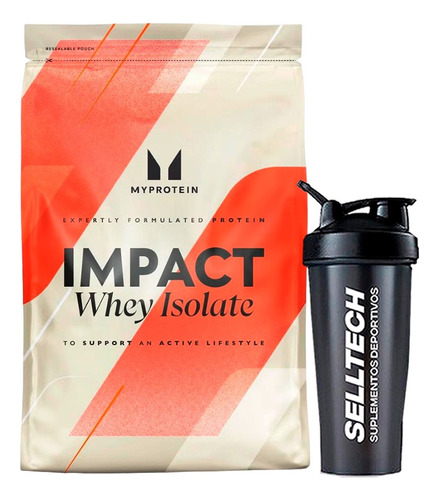 Proteína Myprotein Impact Wheyisolate 2.5 Kg Vainilla+shaker