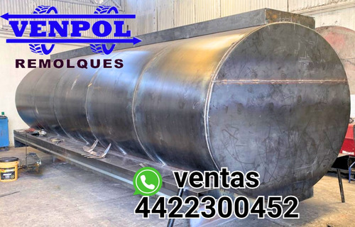 Tanque Pipa De Agua 10,000 Lts Reforzada Uso Rudo