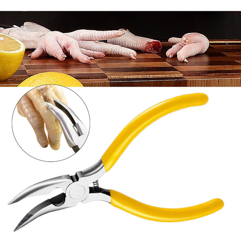 Pinzas Deshuesadas Con Patas De Pollo, Empuñaduras Cómodas,