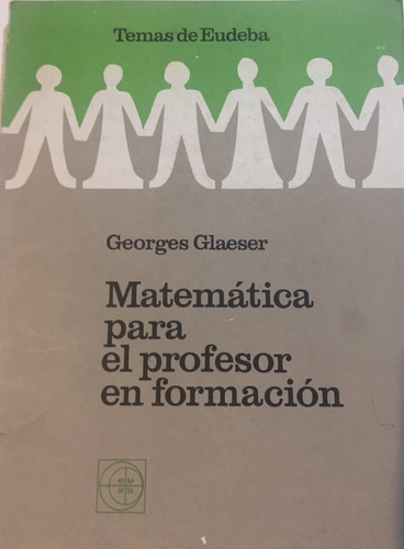 Libro Matematica Para El Profesor En Formacion