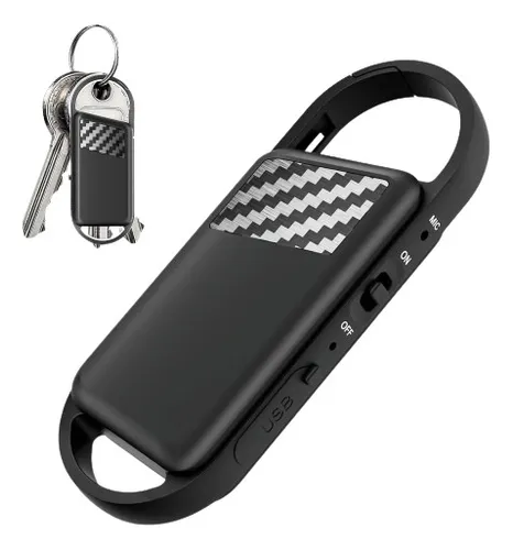 Grabadora De Voz Mini 64gb Con Forma De Llavero Chicnew