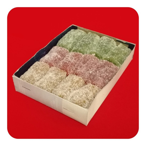 Imagen 2 de 2 de Borrachitos Envinados Dulce Poblano 1 Caja C/ 24pz 250gr Dlt