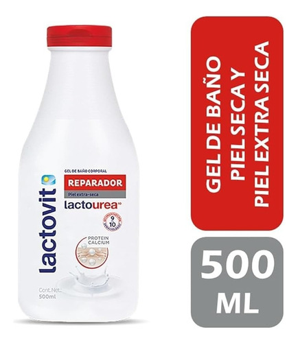 Gel De Ducha Lactovit Lactourea Nutri Regenera 500ml