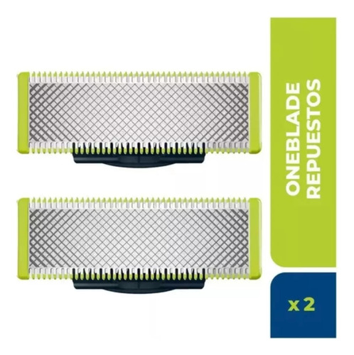 Repuesto De Cuchilla Para Phillips Oneblade 2 Unid