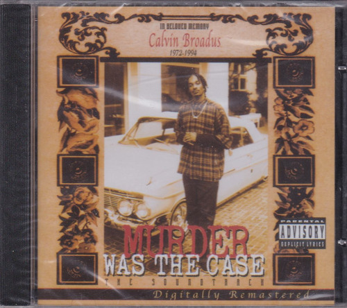 Cd Was The Case Murder Tso Memory Calvin Broadus (orig Novo)