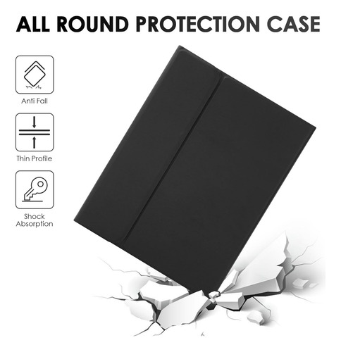 Funda De Teclado Táctil Lama Para Samsung Galaxy Tab A8 10.5 Color