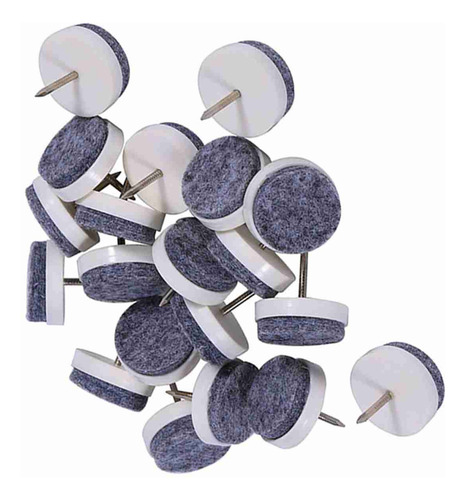 20x Muebles Mesa Silla Pierna Piso Felt Pad Skid Glide Slide