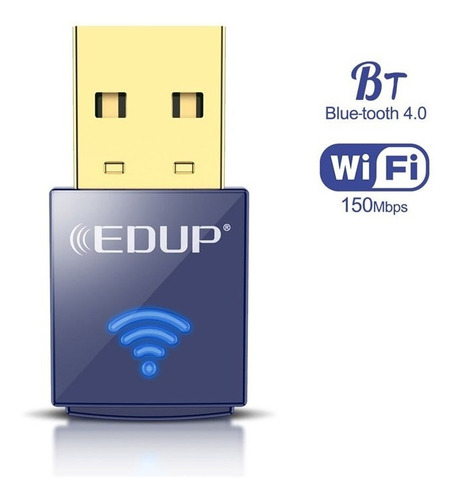 Tarjeta Red Inalambrica Pc Wifi 150mbps & Bluetooth 4.0 Dual