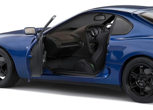 Miniatura Toyota Supra Mk4 A80 (Need For Speed) 1993 Azul 1:18 Solido