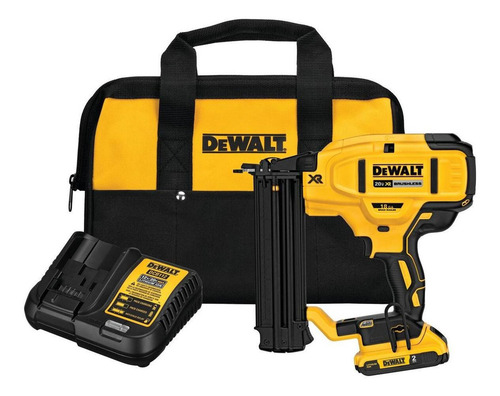 Clavadora Cal18 Xr 20v Max +bat 2ah Cargador Dewalt Dcn680d1