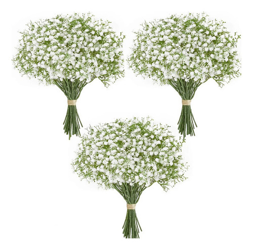 30pcs Flores Artificiais De Gipsófila, Festa De Casamento