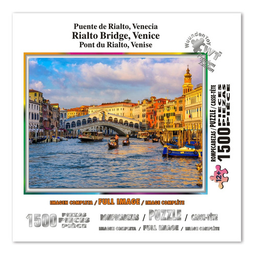 Rompecabezas Premium Edition 1,500 Pzs, Puente De Rialto