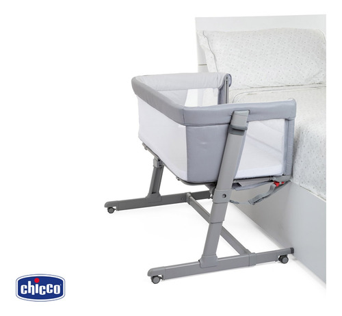 Cuna Colecho Chicco Next2me Dream Evo Grey Relux