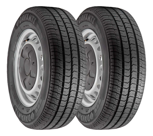 2 Llantas 195r14c Davanti Dx440 Carga 8c 106/104r