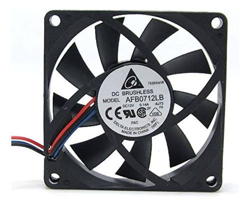 Fan Cooler Brushless 12v 0.14a Modelo Afb0712lb 7x1,7 Tienda