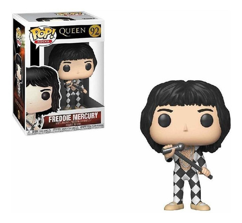 Imagen 1 de 1 de Funko Pop Freddie Mercury #92 Original