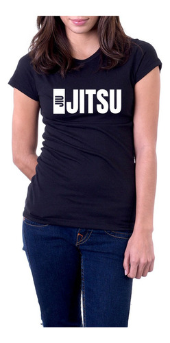 Camiseta Feminina Jiu Jitsu  - Baby Look Arte Exclusiva C04