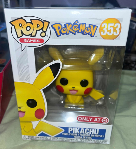 Funko Pop! Pokemon Games Pikachu Exclusivo N.353