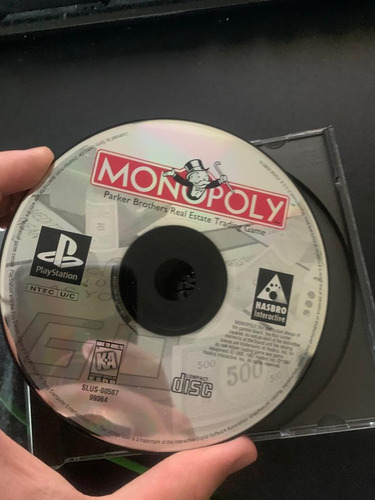 Monopoly Playstation Ps1 Solo Disco (Usado)