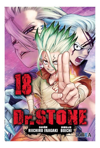 Manga Dr Stone Tomo 18 - Ivrea España, De Boichi, Riichiro Inagaki. Editorial Ivrea España, Tapa Blanda En Español