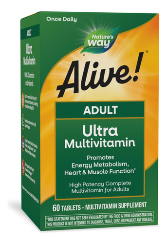 ¡naturaleza Viva! Multivitamínico Completo Para Adultos, Ult