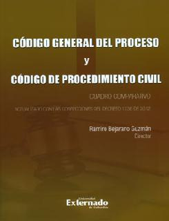 Código General Del Proceso Y Código De Procedimiento Civil C