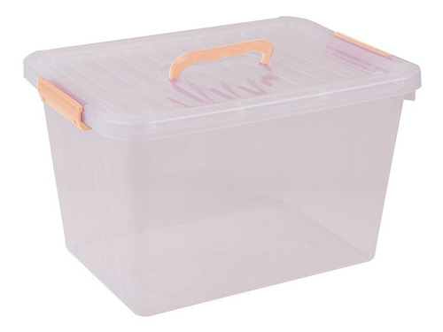 Caja Organizadora Apilable X6 Plastico  6l 26x19x15