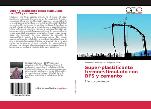 Libro: Super-plastificante Termoestimulado Con Bfs Y Cemento